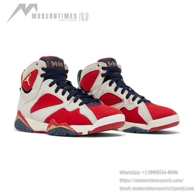 Air Jordan 7 Retro "New Sheriff in Town" DM1195-474 - レトロバスケットボールシューズ Air Jordan 7 Retro "New Sheriff in Town" DM1195-474 レッド、ホワイト、ネイビーのハイカットスニーカー