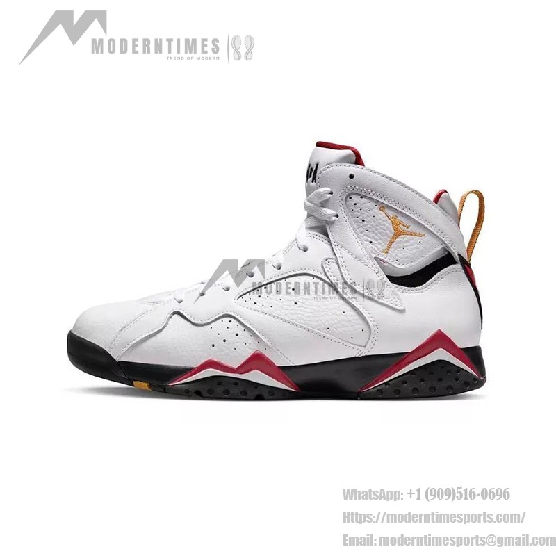 Air Jordan 7 Retro "Cardinal" 304774-104 - クラシックなレトロバスケットシューズ Air Jordan 7 Retro "Cardinal" 304774-104 ホワイトとレッドのハイカットスニーカー