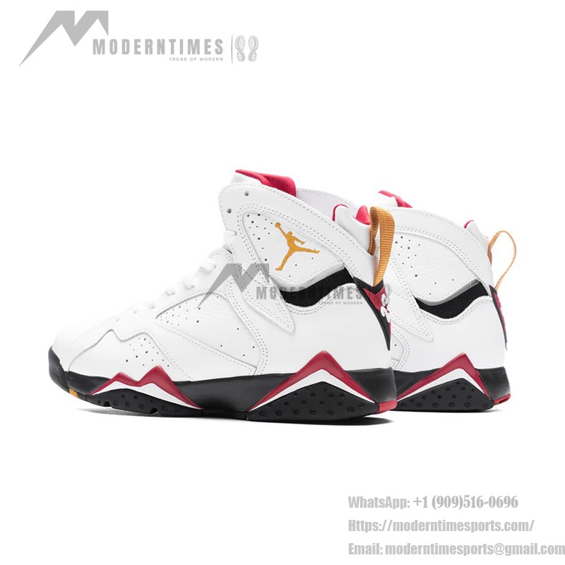 Air Jordan 7 Retro "Cardinal" 304774-104 - クラシックなレトロバスケットシューズ Air Jordan 7 Retro "Cardinal" 304774-104 ホワイトとレッドのハイカットスニーカー