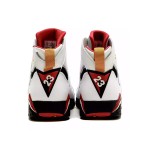 Air Jordan 7 Retro "Cardinal" 304774-104 - クラシックなレトロバスケットシューズ Air Jordan 7 Retro "Cardinal" 304774-104 ホワイトとレッドのハイカットスニーカー