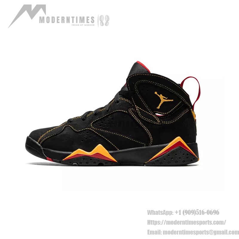 Air Jordan 7 Retro "Citrus" DQ6040-081 - レトロハイカットスニーカー Air Jordan 7 Retro "Citrus" DQ6040-081 ブラックとオレンジのハイカットバスケットシューズ