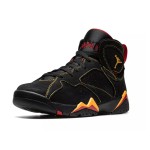 Air Jordan 7 Retro "Citrus" DQ6040-081 - レトロハイカットスニーカー Air Jordan 7 Retro "Citrus" DQ6040-081 ブラックとオレンジのハイカットバスケットシューズ