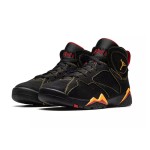 Air Jordan 7 Retro "Citrus" DQ6040-081 - レトロハイカットスニーカー Air Jordan 7 Retro "Citrus" DQ6040-081 ブラックとオレンジのハイカットバスケットシューズ