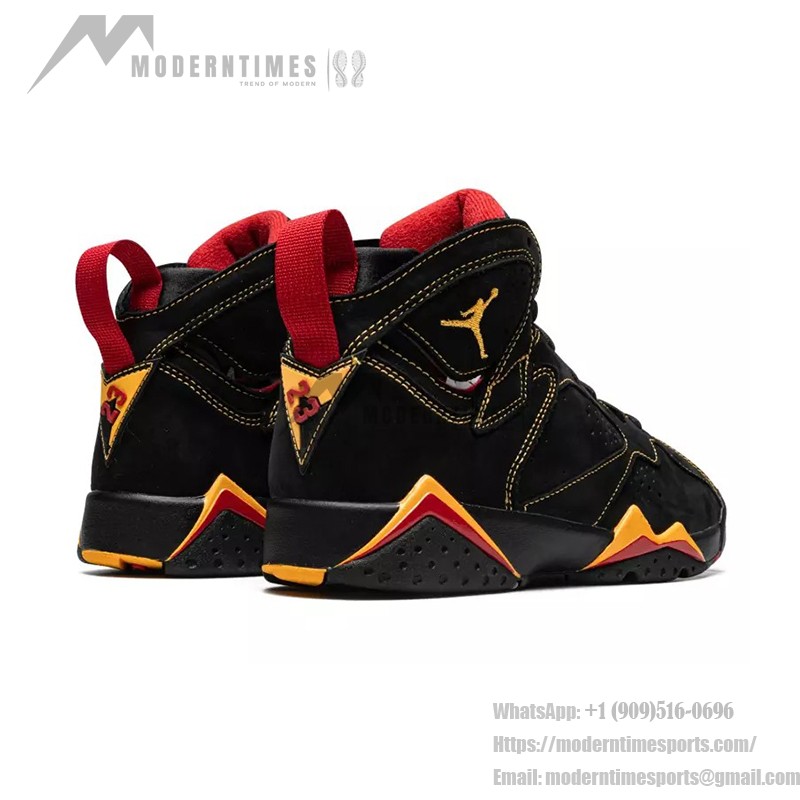 Air Jordan 7 Retro "Citrus" DQ6040-081 - レトロハイカットスニーカー Air Jordan 7 Retro "Citrus" DQ6040-081 ブラックとオレンジのハイカットバスケットシューズ