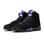 Air Jordan 7 Retro GS "Ray Allen" 304774-053 - レトロバスケットシューズ Air Jordan 7 Retro GS "Ray Allen" 304774-053 ブラックとパープルのハイカットスニーカー