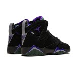 Air Jordan 7 Retro GS "Ray Allen" 304774-053 - レトロバスケットシューズ Air Jordan 7 Retro GS "Ray Allen" 304774-053 ブラックとパープルのハイカットスニーカー