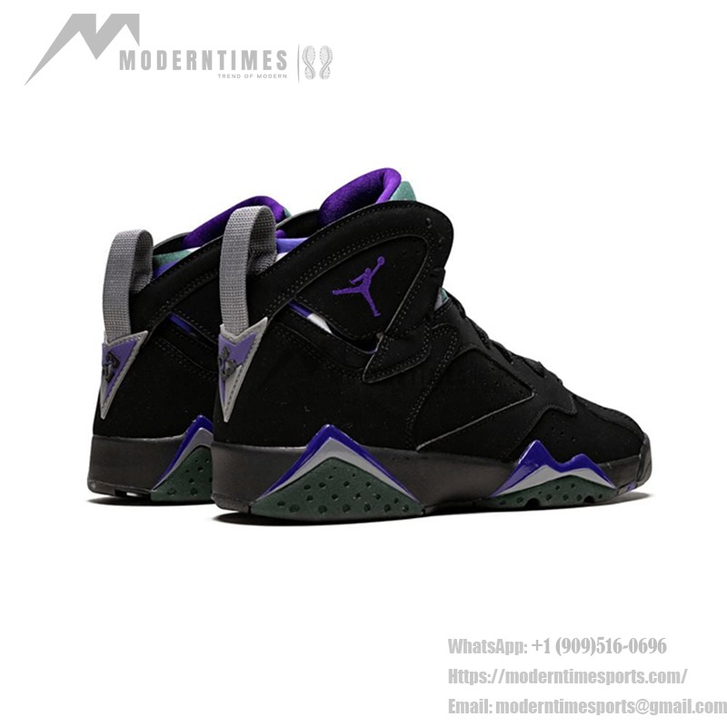 Air Jordan 7 Retro GS "Ray Allen" 304774-053 - レトロバスケットシューズ Air Jordan 7 Retro GS "Ray Allen" 304774-053 ブラックとパープルのハイカットスニーカー