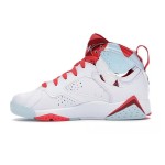 Air Jordan 7 Retro "Topaz Mist" 442960-104 - スタイリッシュなレトロスニーカー Air Jordan 7 Retro "Topaz Mist" 442960-104 ホワイト、レッド、ブルーのハイカットスニーカー