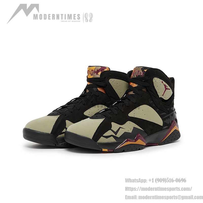 Air Jordan 7 Retro "Olive Black" DN9782-001 - レトロハイカットバスケットボールシューズ Air Jordan 7 Retro "Olive Black" DN9782-001 オリーブとブラックのハイカットスニーカー