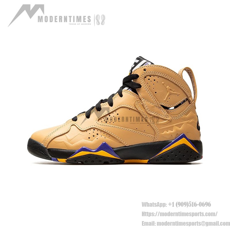 Air Jordan 7 Retro SE "Afrobeats" - レトロハイカットスニーカー Air Jordan 7 Retro SE "Afrobeats" DZ4729-200 ベージュとパープルのハイカットスニーカー