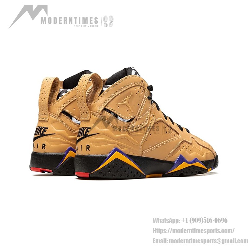 Air Jordan 7 Retro SE "Afrobeats" - レトロハイカットスニーカー Air Jordan 7 Retro SE "Afrobeats" DZ4729-200 ベージュとパープルのハイカットスニーカー