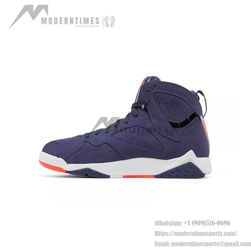 Air Jordan 7 Retro "Quai 54" DV0577-500 - パリスタイルのバスケットボールシューズ Air Jordan 7 Retro "Quai 54" DV0577-500 パープルハイカットスニーカー
