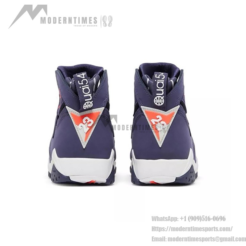 Air Jordan 7 Retro "Quai 54" DV0577-500 - パリスタイルのバスケットボールシューズ Air Jordan 7 Retro "Quai 54" DV0577-500 パープルハイカットスニーカー