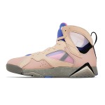 Air Jordan 7 SE "Sapphire" - レトロバスケットボールシューズ Air Jordan 7 SE "Sapphire" DJ2636-204 ピンクとサファイアのハイカットスニーカー