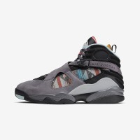 Air Jordan 8 N7 "Pendleton" CQ9601-001 - Grey High-Top Basketball Sneakers with Tribal Patterns, Classic and Durable