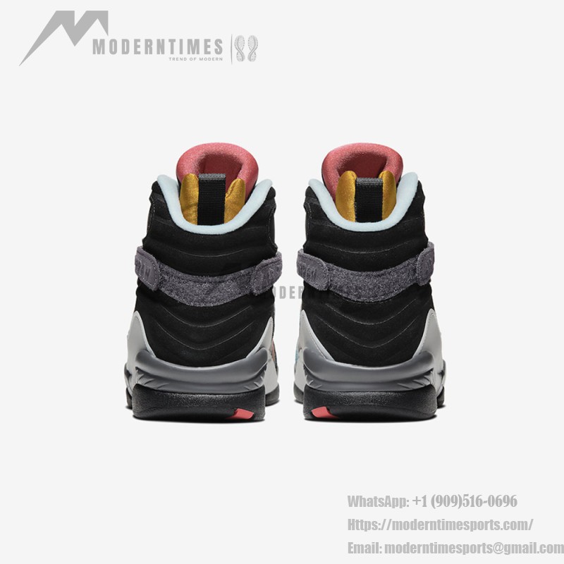 Air Jordan 8 N7 "Pendleton" CQ9601-001 grey high-top sneakers with tribal patterns