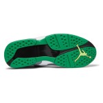 Air Jordan 8 PE "Pure Platinum" 1300-135 レトロハイカットシューズ Air Jordan 8 PE "Pure Platinum" 1300-135 ホワイトとグリーンのハイカットスニーカー