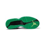 Air Jordan 8 PE "Pure Platinum" 1300-135 white and green high-top basketball sneakers