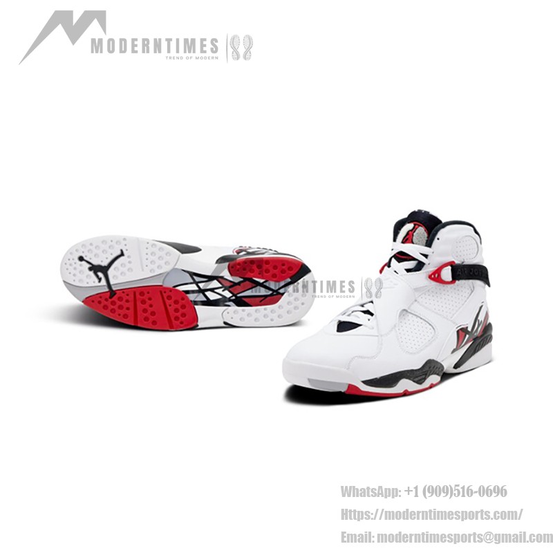 Air Jordan 8 Retro "Alternate" 305381-104 - レトロバスケットシューズ Air Jordan 8 Retro "Alternate" ホワイトとレッドのハイカットスニーカー