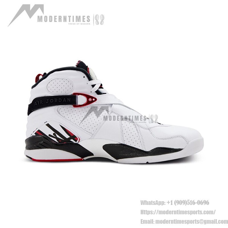 Air Jordan 8 Retro "Alternate" 305381-104 - レトロバスケットシューズ Air Jordan 8 Retro "Alternate" ホワイトとレッドのハイカットスニーカー