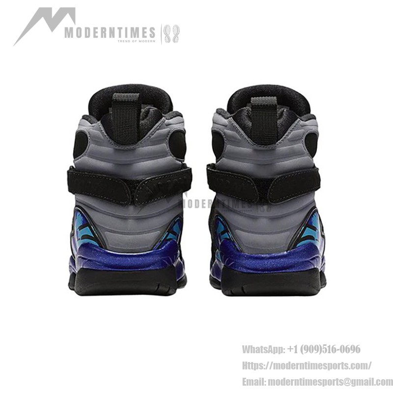 Air Jordan 8 Retro "Aqua" 305381-025 スニーカー Air Jordan 8 Retro "Aqua" クラシックブラック&アクア ハイカットスニーカー