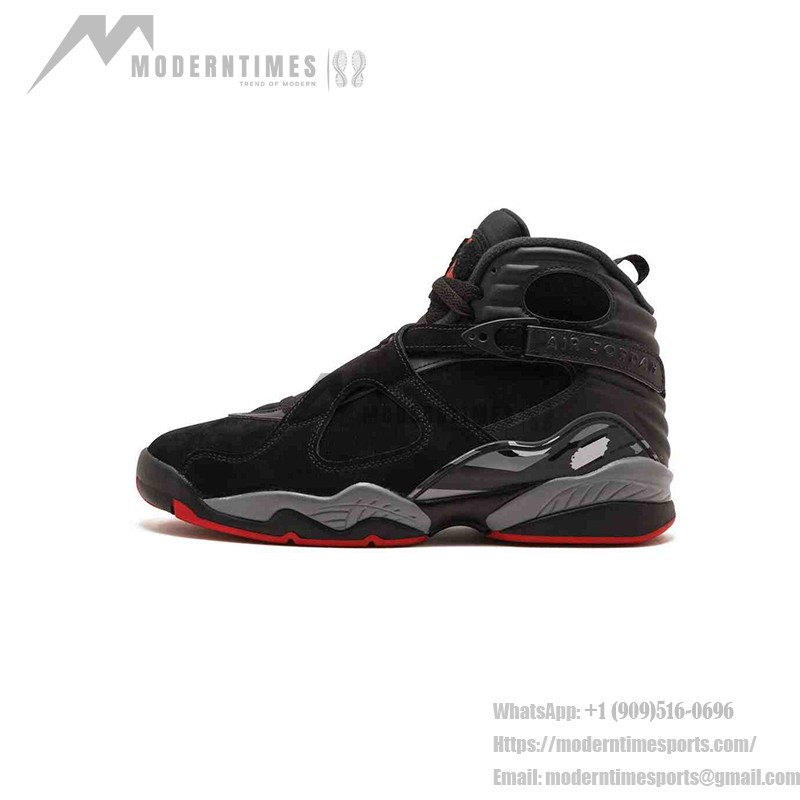 Air Jordan 8 Retro 'Bred' 305381-022 - スタイリッシュなブラック&レッドスニーカー Air Jordan 8 Retro 'Bred' - プレミアムブラック&レッドスニーカー