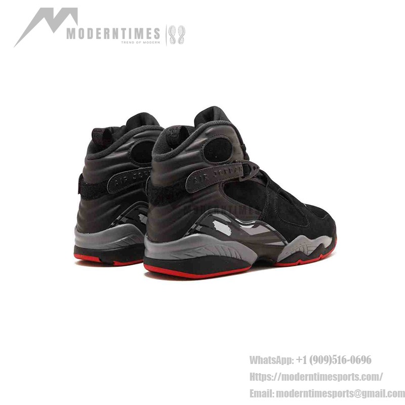 Air Jordan 8 Retro 'Bred' 305381-022 - スタイリッシュなブラック&レッドスニーカー Air Jordan 8 Retro 'Bred' - プレミアムブラック&レッドスニーカー