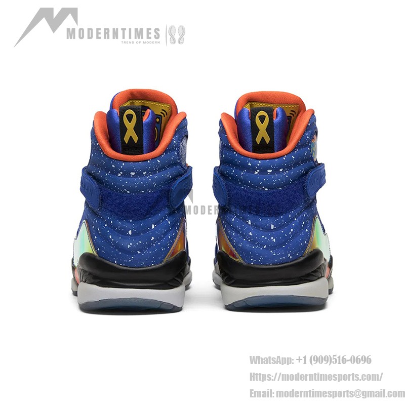 Air Jordan 8 Retro DB 'Doernbecher' 729893-480 - 特別版ブルースニーカー メタタグ Air Jordan 8 Retro DB 'Doernbecher' - ユニークなブルーデザインと高品質