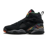Air Jordan 8 Retro "Tinker" 305368-004 - レトロバスケットボールシューズ Air Jordan 8 Retro Tinker ブラックとマルチカラーのハイカットスニーカー