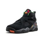Air Jordan 8 Retro "Tinker" 305368-004 - レトロバスケットボールシューズ Air Jordan 8 Retro Tinker ブラックとマルチカラーのハイカットスニーカー