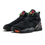 Air Jordan 8 Retro "Tinker" 305368-004 - レトロバスケットボールシューズ Air Jordan 8 Retro Tinker ブラックとマルチカラーのハイカットスニーカー