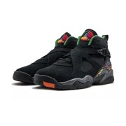 Air Jordan 8 Retro "Tinker" 305368-004 - Black and Multicolor High-Top Basketball Sneakers, Classic Retro Design