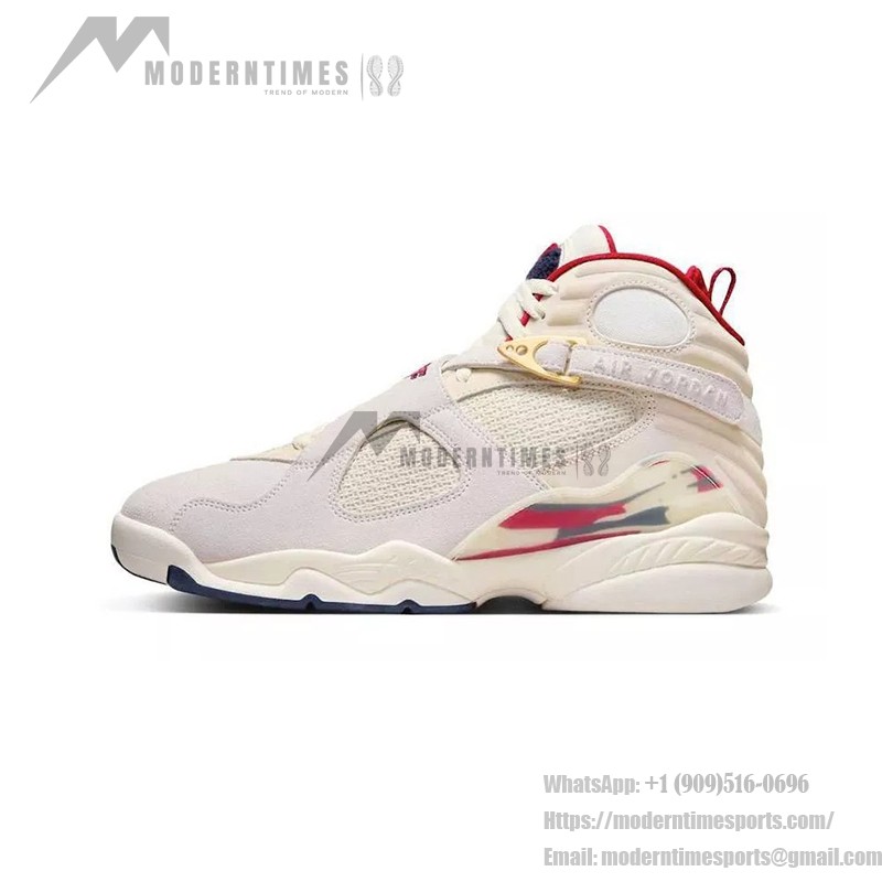 Air Jordan 8 Retro "Mi Casa Es Su Casa" FJ2850-107 エア ジョーダン 8 レトロ Mi Casa Es Su Casa ベージュ レッド ハイトップスニ