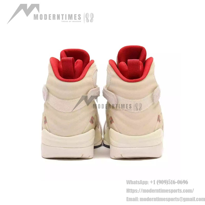 Air Jordan 8 Retro "Mi Casa Es Su Casa" FJ2850-107 エア ジョーダン 8 レトロ Mi Casa Es Su Casa ベージュ レッド ハイトップスニ
