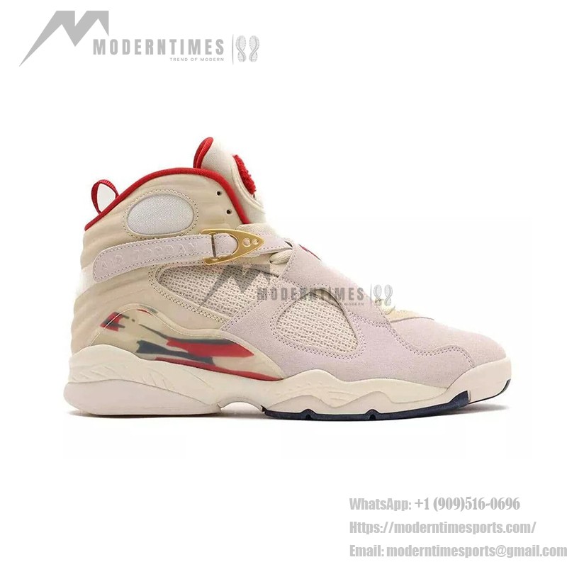 Air Jordan 8 Retro "Mi Casa Es Su Casa" FJ2850-107 エア ジョーダン 8 レトロ Mi Casa Es Su Casa ベージュ レッド ハイトップスニ
