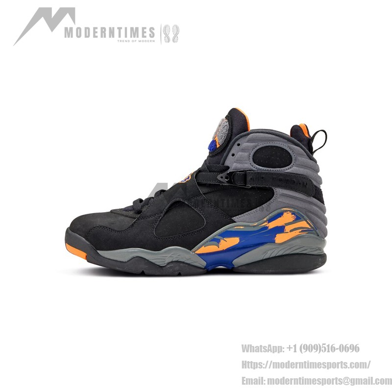 Air Jordan 8 Retro 'Phoenix Suns' 305381-043 - スタイリッシュで快適なスニーカー Air Jordan 8 Retro 'Phoenix Suns' - ブラック、パープル、オレンジのバスケットボールスニーカー
