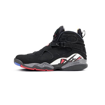 Air Jordan 8 Retro "Playoff" 305381-061 - Black and Red High-Top Basketball Sneakers, Classic Retro Design