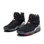 Air Jordan 8 Retro "Playoff" スニーカー Air Jordan 8 Retro "Playoff" ブラック&レッド ハイトップバスケットボールスニーカー