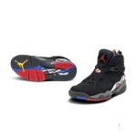Air Jordan 8 Retro "Playoff" スニーカー Air Jordan 8 Retro "Playoff" ブラック&レッド ハイトップバスケットボールスニーカー