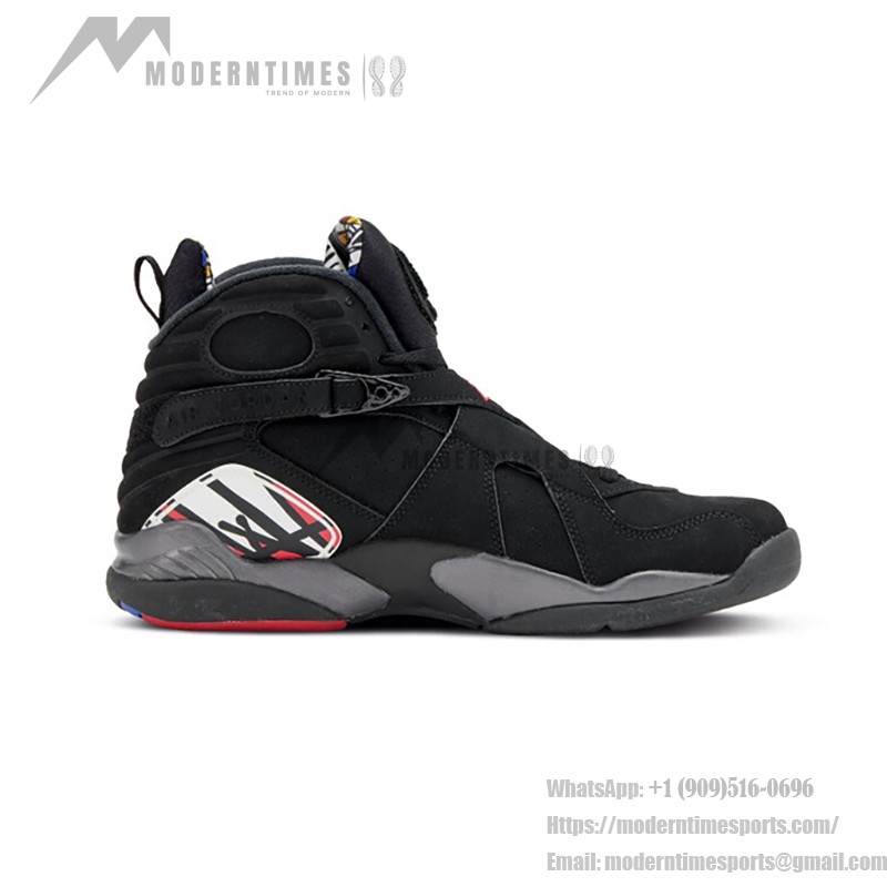Air Jordan 8 Retro "Playoff" スニーカー Air Jordan 8 Retro "Playoff" ブラック&レッド ハイトップバスケットボールスニーカー