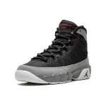 Air Jordan 9 GS 'Particle Grey' 302359-060 - スタイリッシュで快適なスニーカー Air Jordan 9 GS 'Particle Grey' - ブラックとグレーのクラシックスニーカー