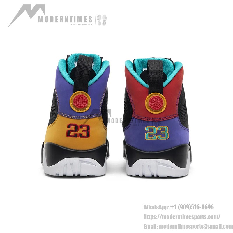 Air Jordan 9 Retro "Dream It, Do It" 302370-065 Air Jordan 9 Retro "Dream It, Do It" 大胆なマルチカラーレトロバスケットボールスニーカー
