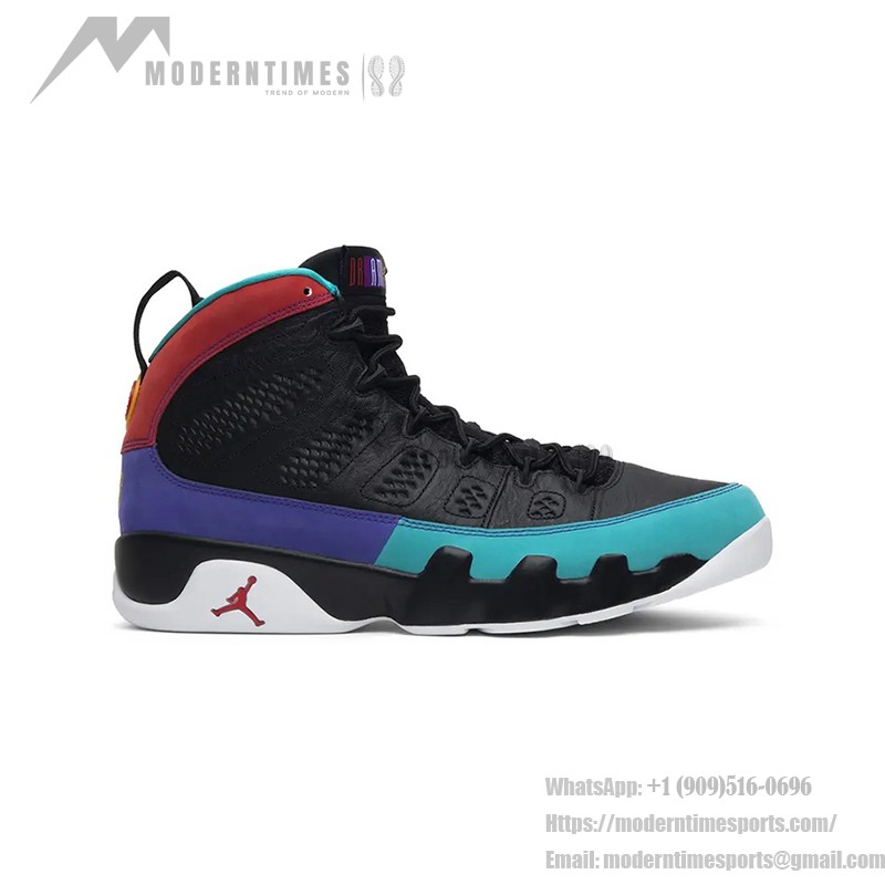Air Jordan 9 Retro "Dream It, Do It" 302370-065 Air Jordan 9 Retro "Dream It, Do It" 大胆なマルチカラーレトロバスケットボールスニーカー