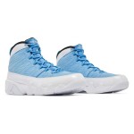 Air Jordan 9 Retro "For The Love Of The Game" 302370-401 Air Jordan 9 Retro "For The Love Of The Game" クラシックなホワイトとカロライナブルーバスケットボールスニーカー