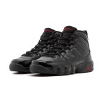 Air Jordan 9 Retro "Bred Patent" 302370-014 Air Jordan 9 Retro "Bred Patent" ブラックパテントレザーとレッドバスケットボールスニーカー