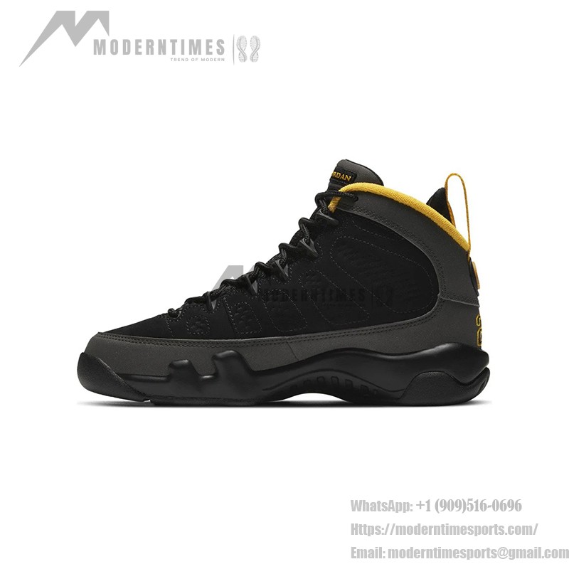 Air Jordan 9 Retro "Dark Charcoal" CT8019-070 Air Jordan 9 Retro "Dark Charcoal" ダークグレー・ブラック・ゴールドスニーカー