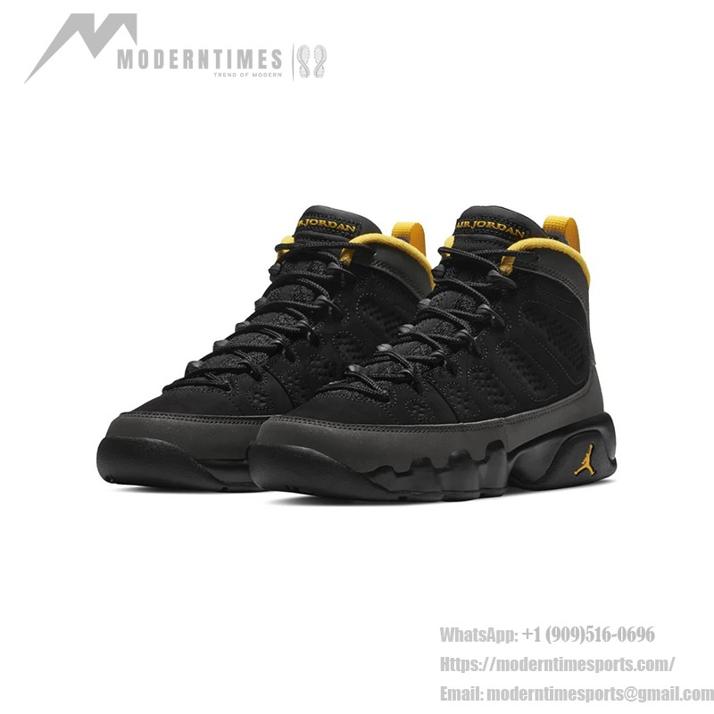 Air Jordan 9 Retro "Dark Charcoal" CT8019-070 Air Jordan 9 Retro "Dark Charcoal" ダークグレー・ブラック・ゴールドスニーカー