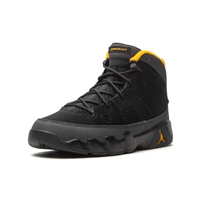 Air Jordan 9 Retro "ダークチャコール・ユニバーシティゴールド" 401811-070 - クラシックなブラック・ゴールドバスケットボールスニーカー