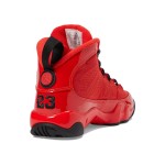 Air Jordan 9 Retro GS "Chile Red" 302359-600 Air Jordan 9 Retro GS "Chile Red" パテントレザー レッド&ブラック バスケットボールスニーカー
