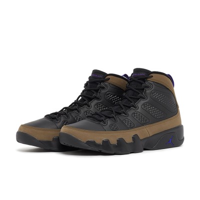 Air Jordan 9 Retro "ライトオリーブ" CT8019-034 - クラシックなブラックとオリーブのバスケットボールスニーカー